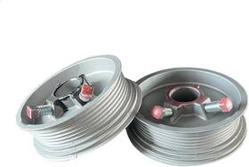 400-8 Yhdoor 313099530533 Garage Door Cable Drums Replacement Up To 8 Feet High Doors - One Pair