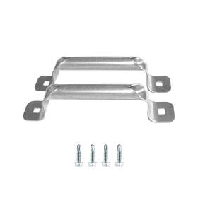 Yhdoor 752664471169 2 Pcs Garage Door Bottom Lift Handle Galvanized Steel Han