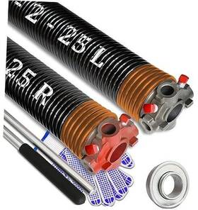 Gdtss-2 Yinkco Garage Door Torsion Spring Set Pair Of 2 Inch Electrophoresi