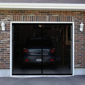 Pgdsy2 Yofuzihu Magnetic Garage Door Screen Retractable 8.3x7.15ft For 1 Car 8x7ft 96ft