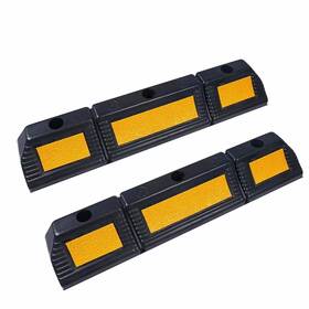 Ty-dwq01-2 Yonsheng Parking Stopper For Garage Heavy Duty Rubber Curb Block - Wheel Stop