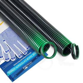 Yt-gdes-7-120 Yotoolgds Pair Of 120 Lbs Heavy Duty Garage Door Extension Springs Stretch 25R