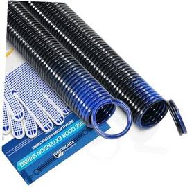 Yt-gdes-7-140 Yotoolgds Pair Of 140 Lbs Heavy Duty Garage Door Extension Springs Stretch Blue