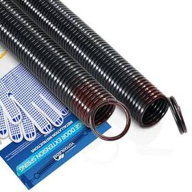 Yt-gdes-7-160 Yotoolgds Pair Of 160 Lbs Heavy Duty Garage Door Extension Springs Stretch Brown