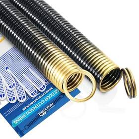 Yt-gdes-7-180 Yotoolgds Pair Of 180 Lbs Heavy Duty Garage Door Extension Springs Stretch Gold
