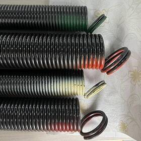 Yt-gdes-7-200 Yotoolgds Pair Of 200 Lbs Heavy Duty Garage Door Extension Springs Stretch Tan