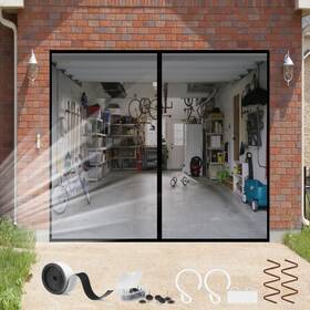Dxml-004 Zepiham Garage Door Screens - Reinforced Fibreglass Screen Magnetic Closu