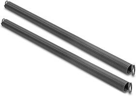 Zt-054-10 Zhent Pair Of 150 Lbs Heavy Duty Garage Door Extension Springs Stretch 150lb Black