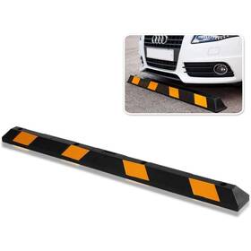 Ts0008 Zone Tech Rubber Parking Guide Asisst 72 Inch Car Garage Wheel Stopper Reflective
