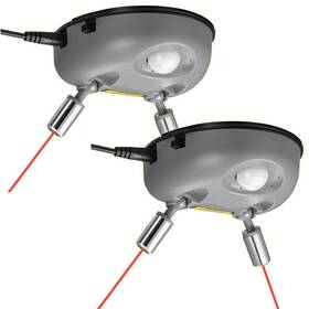 El0025-var Zonetech Garage Parking Assist Dual Laser Guide - High-tech Professional 360