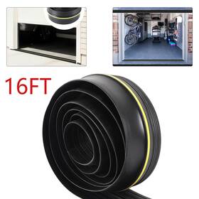 Hg-mft-0233-5m Zxmt 16 Foot Garage Door Floor Strip Bottom Seal Threshold Rubber Weather Replacement