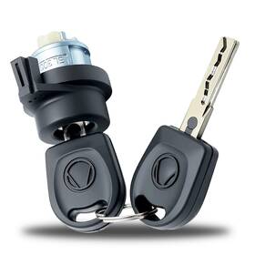 Zyamstr 1t0-905-855-a Il960 Hl669 Ignition Switch Steering Lock Cylinder With Key Compatible Vw Jetta Golf Ti