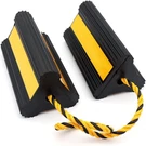 2 Pack 1 Pair Wheel Chocks Solid Rubber For Travel Trailers Camper. Fixed Price $45.59.