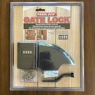 Yardlock Keyless Wood Gate MBX-2016Y-3ESF Latch Fence Black, New Unopened. Fixed Price $49.99.