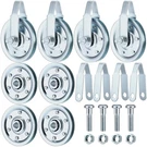 8 Pcs 3 Inch 200LB Heavy Duty Garage Door Sheave Pulley Kit Clevis Fork Bolt. Fixed Price $35.99.