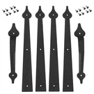 Homode Decorative Garage Door Hinges Handles, Faux Accents, Metal.... Fixed Price $29.98.