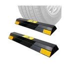 Parking Aid, 16" Heavy Duty, 2 Pcs, 1.8" High Design, Garage Car Stopper. Fixed Price $31.72.
