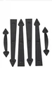 Garage Door Curb Magnetic Hinges Decorative Appeal Faux Handles Hardware Kit. Fixed Price $21.99.