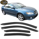 Fits 05-06 Subaru Outback Legacy Window Visors Rain Sun Guard Vent 4PC Set. Fixed Price $49.99.