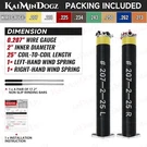 Kaimindogz 2" Garage Door Torsion Springs Set 16,000 Cycles (0.207X2''X25''). Fixed Price $104.90.