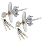 Bonsicoky 2 Pack Garage Door T-handle Lock With 8 Keys,. Fixed Price $21.29.