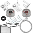 Garage Torsion Spring Kit For 7 Feet High Doors Includes Cable Ro.... Fixed Price $63.19.