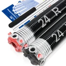 Yotoolgds Pair Of 2" Garage Door Torsion Springs Set With Non-slip Winding. Fixed Price $109.76.