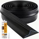 Jin&bao Universal Garage Door Threshold Seal Strip 16FT Kit, Feet, Black. Fixed Price $63.29.