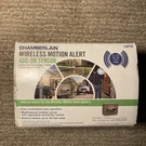 Chamberlain Cwpir Wireless Motion Alert Addon Sensor Easy Install 0.5 Mile New. Fixed Price $74.99.