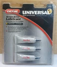Genie Screw Drive Lube Reduce Noise Lubricant Garage Door 3-PK .25OZ Each GLU-3. Fixed Price $11.99.