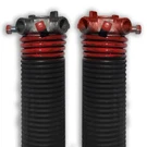 Dura-lift Garage Door Torsion Spring Red Left+right Wound Pair 0.225 X 27". Fixed Price $129.09.