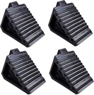 Hoxwell Solid Heavy Duty Recycled Rubber Wheel Chocks 4 Packs Premium Rv Camper. Fixed Price $22.00.