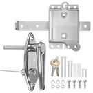 1 Set Garage Door Lock Kit Universal L-handle With Inside Latch Key.... Fixed Price $41.93.