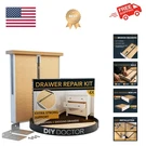 Drawer Repair Kit 4 Pack Fix Sagging Bottoms Easily Reinforce Dres.... Fixed Price $24.99.