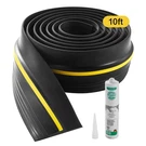 Uimoso Garage Door Threshold Seal Strip 10 Ft Universal Bottom Waterproof Pvc. Fixed Price $29.98.