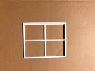 Wayne Dalton, Stockton I, White, Garage Door Window Insert. Fixed Price $14.95.