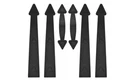 Magnetic Decorative Garage Door Faux Hinges Handles Hardware Kit Household Creat. Fixed Price $69.99.
