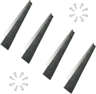 4 Sets Door Brush Sweep 2.5 + 0.91 Inch 39.37 Garage Roll Up Seal. Fixed Price $58.63.