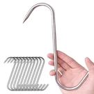 10 Pack Heavy Duty 8-INCH Stainless Steel Meat Hooks For Butchers And Hunters. Fixed Price $35.41.