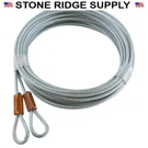 Fehr Garage Door Cables Torsion Lift 12' Long 1/8 165" 7X19 Gac 36612-165. Fixed Price $18.88.