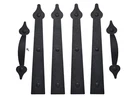 Garage Door Magnetic Decorative Hardware Carriage Accents Faux Hinges Handle Kit. Fixed Price $28.00.