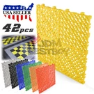 Garage Mat Tile Interlocking Perforated Flooring Rubber Basement Auto Shop. Fixed Price $149.99.