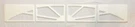 Ideal Garage Doors Almond Sunset 503 Window Inserts/short Panel Of 4. Fixed Price $104.97.