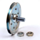 Garage Door 4 Inch Sheave Stud & Clevis Pulley Hardware Set Heavy Duty. Fixed Price $9.99.
