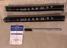 Yotoolgds 2" Garage Door Torsion Springs Set Non-slip Bars -- 0.243-2 X 5/8-32.5. Fixed Price $249.99.