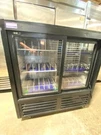 Cooler/ Qbd CD4148S 2 Sliding Glass Doors Display. Fixed Price $1250.00.