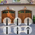 Ccjh 1PC HANDLE/6PC Steel Decorative Garage Door Hinge Set Hardware. Fixed Price $36.99.