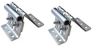 Not Top Bracket Residential Adjustable Pair Garage Door Silver. Fixed Price $21.99.