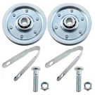 3INCH Heavyduty Garage Door Kit With 2 Pulleys Ushaped Forks Sets .... Fixed Price $18.35.