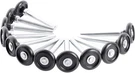 1-3/4" Nylon Garage Door Rollers With Stems Zinc Plated 12 Pack. Fixed Price $35.84.